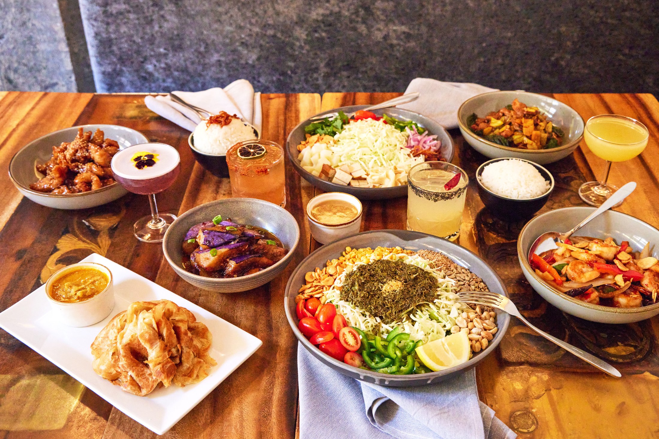 Burmese party platter